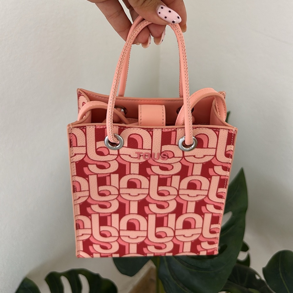 Tous Pink and Red Mini Bag